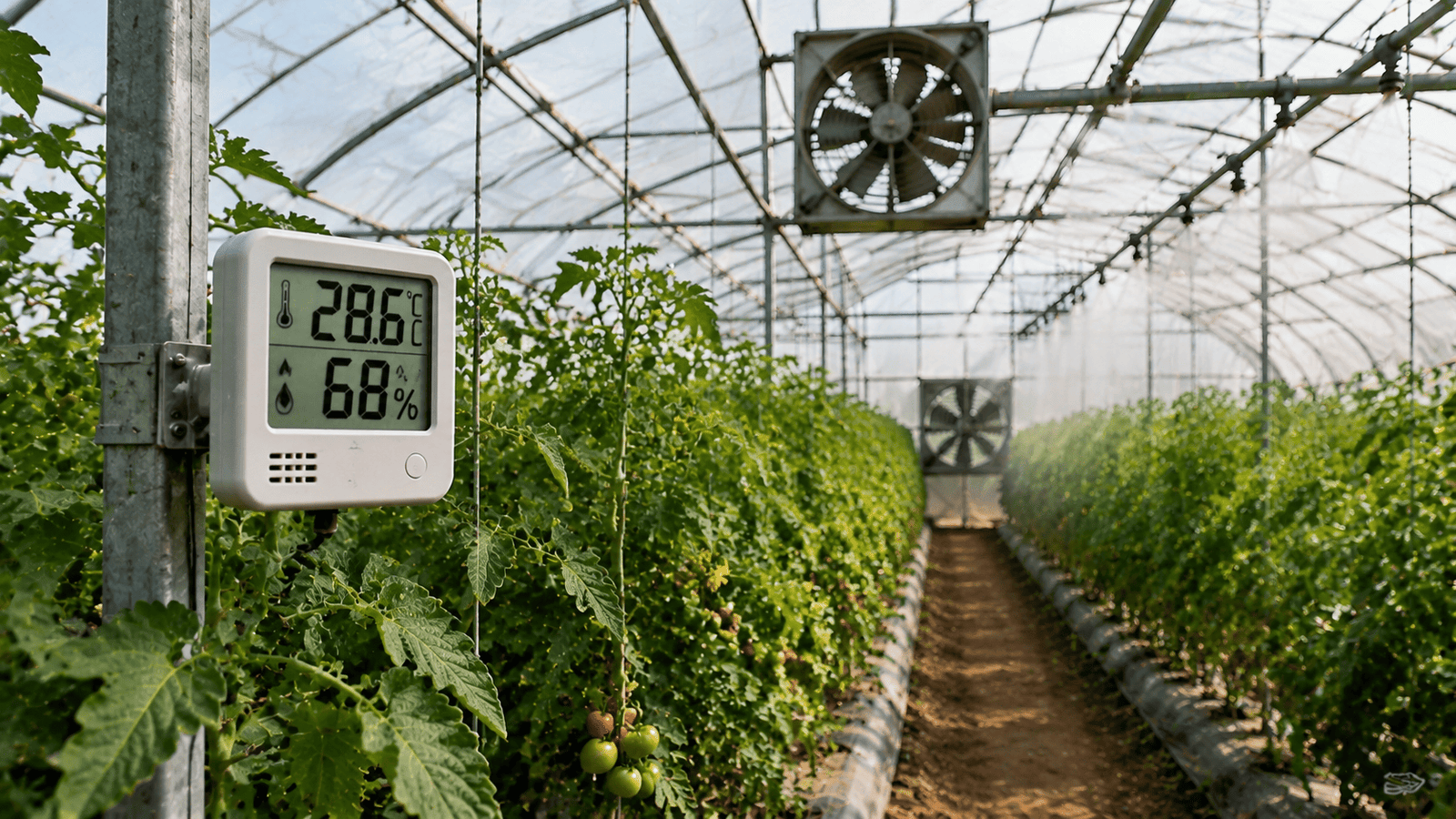 Farmer assembling the metal hoop frame of a low-cost greenhouse