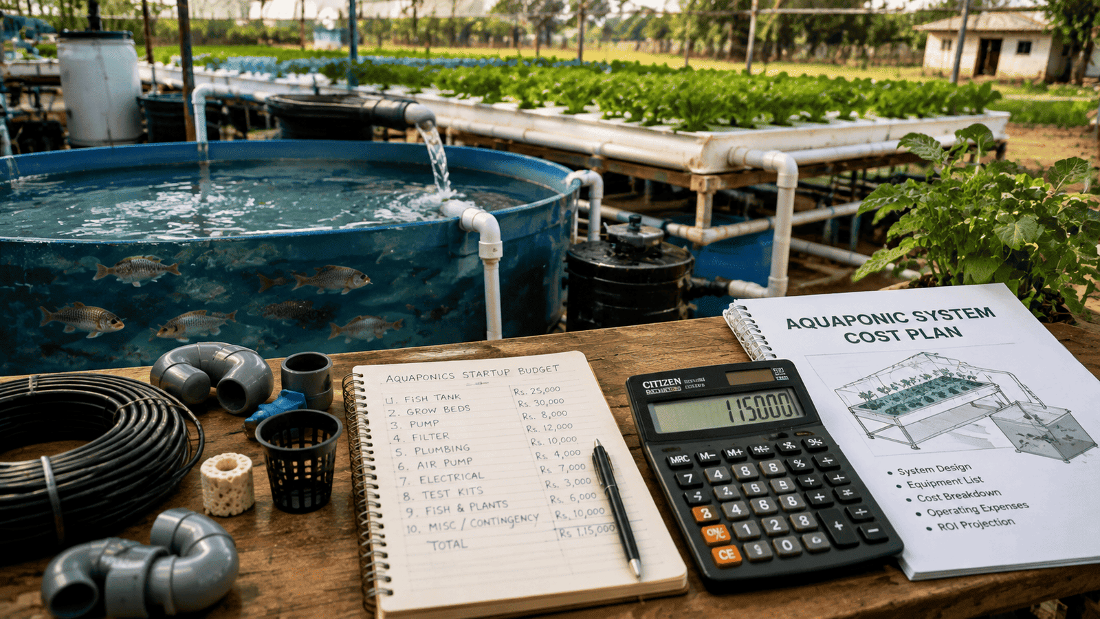 How Much Does It Cost to Start Aquaponics