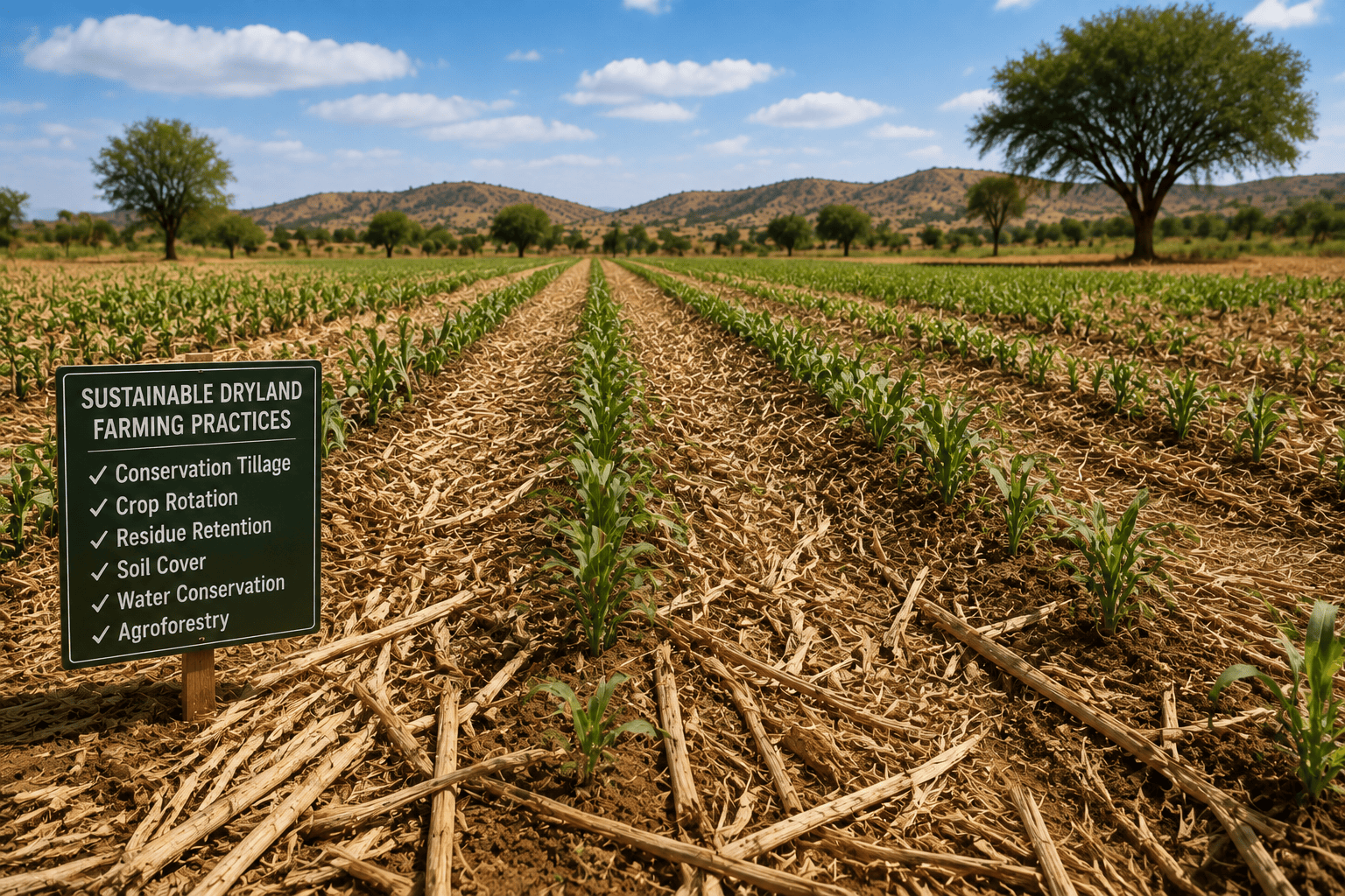 Sustainable Dryland Farming Techniques