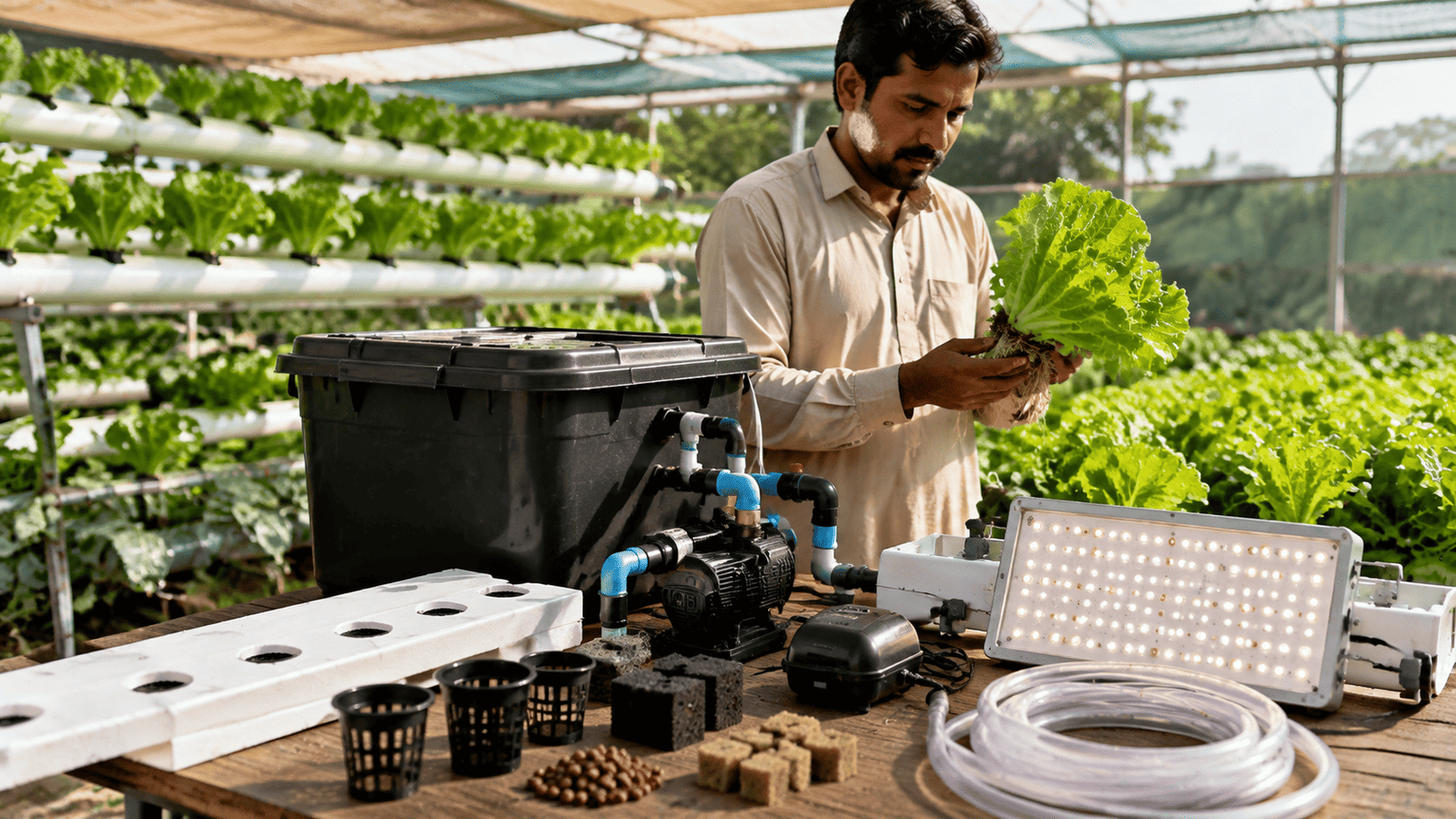 Hydroponics vs Soil Farming Cost Comparison
