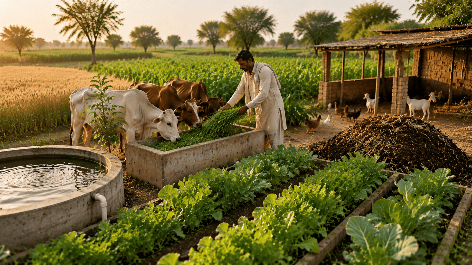 Benefits of Integrated Farming for Small Farmers