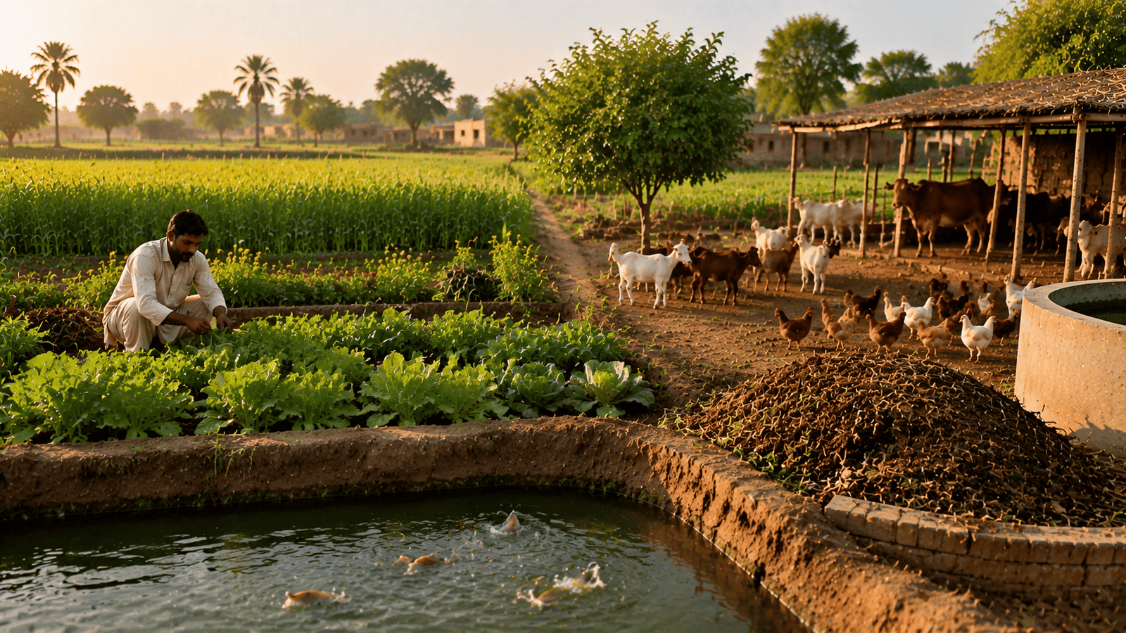 Integrated Farming vs Monoculture Farming
